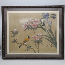 Asian painting silk for sale  Cape Coral