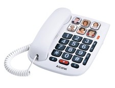 Alcatel T Max 10 - telefon dla seniorów, duże przyciski, biały, głośnik na sprzedaż  PL