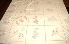 Vintage handmade redwork for sale  Delton