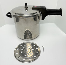 Panela de pressão Innova 10 quartos aço inoxidável 42110 com rack superior e vedação comprar usado  Enviando para Brazil