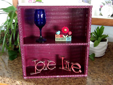 Mauve wicker rattan for sale  Waverly