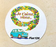 Ancien autocollant publicitair d'occasion  Francheville