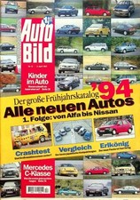 4) Auto Bild 13/1994 - Chrysler Neon 2.0 16V mit 1 - Renault Safrane 3.0 V6 Bitu, usado comprar usado  Enviando para Brazil