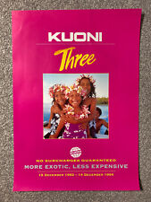 Original 1993 kuoni for sale  CHELMSFORD