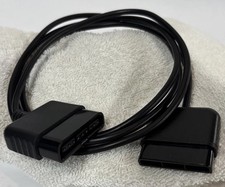 Controle PlayStation 2 PS2 ou PS1 preto extensão de cabo extensor de fio de 4,5 pés comprar usado  Enviando para Brazil