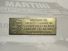 Plakette porsche weltmeister gebraucht kaufen  Solingen