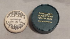 Baekgaard paperweight collecti for sale  Phoenix