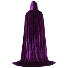 Faux velvet hooded d'occasion  Expédié en Belgium