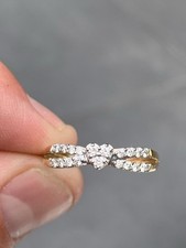 9ct diamond cluster for sale  BRIGHTON