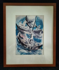 Renato guttuso sbarco usato  Cascina