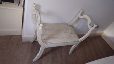 Parnelle white stool for sale  TWICKENHAM