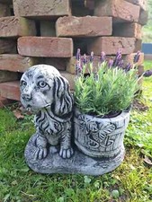 Gartenfigur steinfigur hund gebraucht kaufen  Dannewerk