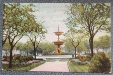 Antique postcard fountain for sale  THETFORD