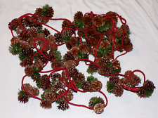 garland pinecone glitter for sale garland pinecone glitter for sale Cassville