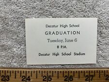 1967 graduation ticket for sale  Hatboro