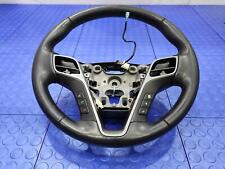 Volante esportivo 2013-2016 Hyundai Santa Fe couro preto não aquecido fabricante de equipamento original comprar usado  Enviando para Brazil