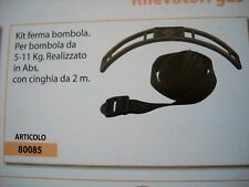 Używany, KIT FERMA BOMBOLA GAS DA 5 A 11 Kg. CON CINGHIA DA 2 MT. PER CARAVAN / CAMPER &  na sprzedaż  Wysyłka do Poland