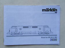 Märklin 39300 betriebsanleitu gebraucht kaufen  Berlin