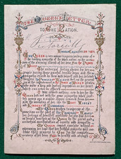Antique victorian printed for sale  LONDON