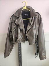 Zara women leather for sale  SANDOWN