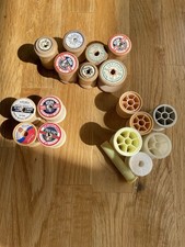 Vintage cotton reels for sale  LONDON