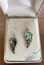 Abalone dangle earrings for sale  Hutchinson