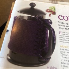 Knitting patterns cafetière for sale  HALIFAX