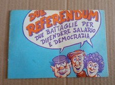 Libretto due referendum usato  Italia