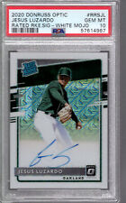 2020 Jesus Luzardo Donruss Optic Rated RC Auto White Mojo 54/99 Oakland PSA 10, usado comprar usado  Enviando para Brazil