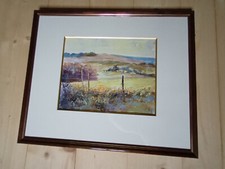 Jolie aquarelle payage d'occasion  Vagney