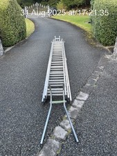 Triple 12ft ladder. for sale  COLWYN BAY
