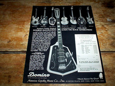 Domino electric guitar for sale  New Britain