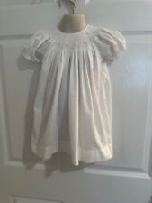 Vestido Petit Ami bebê menina bispo bordado 6 meses branco comprar usado  Enviando para Brazil