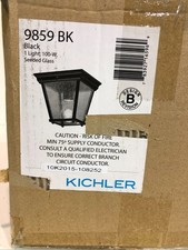 Kichler 9859bk light for sale  Anderson