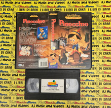 Vhs film pinocchio usato  Vigarano Mainarda