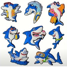 8pcs rubber shark for sale  North Hollywood