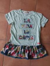 Türkis blumen minikleid gebraucht kaufen  Ettlingen