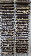 Inscription bronze plaque d'occasion  Bourbon-l'Archambault