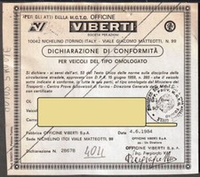404 viberti nichelino usato  Trecastelli