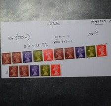 Stamps machin coil for sale  DUNDEE