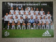 Poster 1996 ländermannschaft gebraucht kaufen  Deutschland