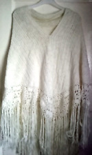 Poncho shawl cream for sale  BEVERLEY