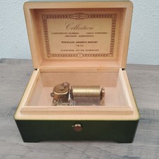 Caixa de música Regue ótima coleção de compositores Wolfgang Amadeus Mozart Glockenspiel comprar usado Caixa de música Regue ótima coleção de compositores Wolfgang Amadeus Mozart Glockenspiel comprar usado  Enviando para Brazil