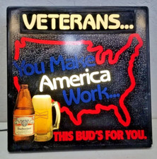 Vintage 1980s budweiser for sale  Prescott Valley