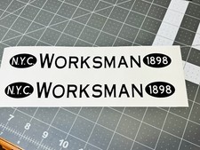 Worksman bikes vinyl for sale  West Milford