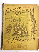 Tambour battant marche d'occasion  Expédié en Belgium