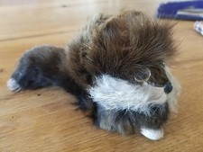 Vintage katze echtfell gebraucht kaufen  Bogel, Mieheln, Weyer