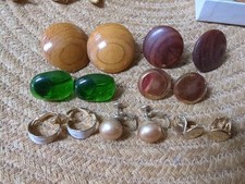 Vintage earrings clip for sale  Woodstown