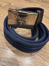 Prada canvas belt for sale  LONDON