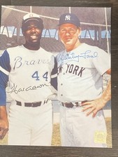 aaron photo hank 8x10 for sale  Fleming Island